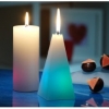 Bougies en cire avec led lumineux