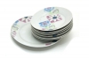 Set de 7 assiettes dessert porcelaine