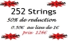 Lots de 252 string